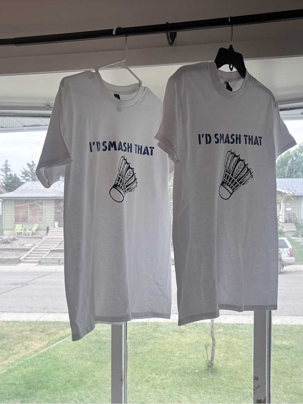“I'd Smash That” Shuttlecock Print